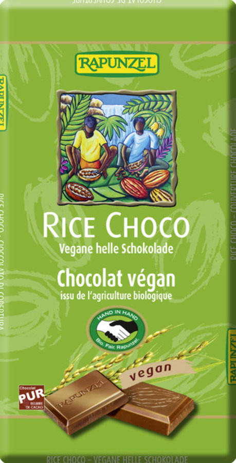 Rýžová čokoláda BIO Fair Trade 100 g Rapunzel 